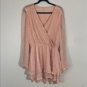 Flouncy Flare Mini Dress